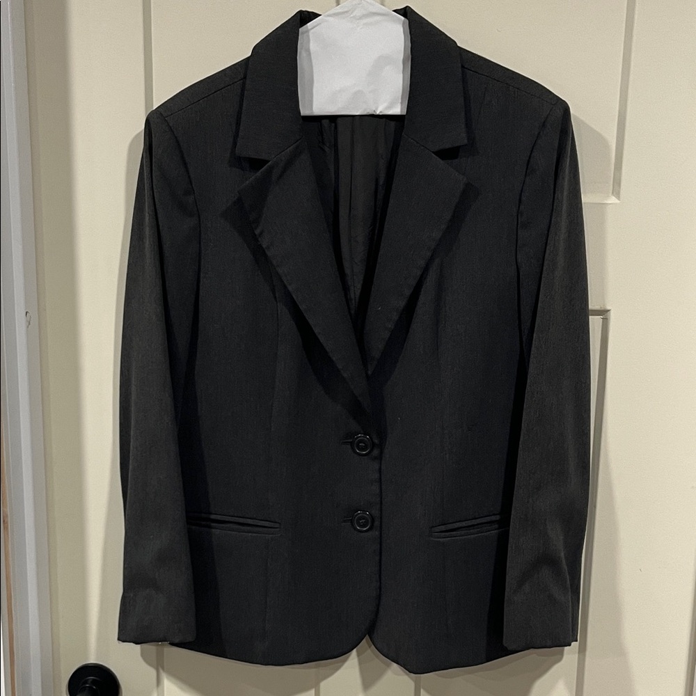 Anne Klein Charcoal Blazer